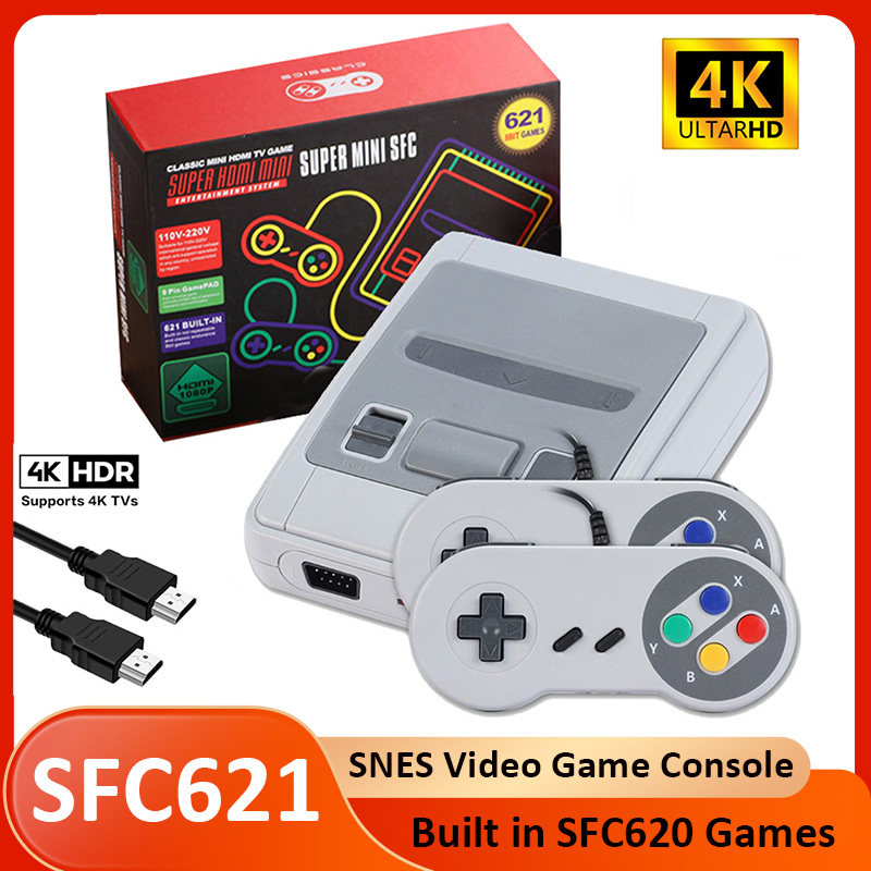 Home Improvement Snes - SFC621 Mini Retro Videospielkonsole 4K HDMI