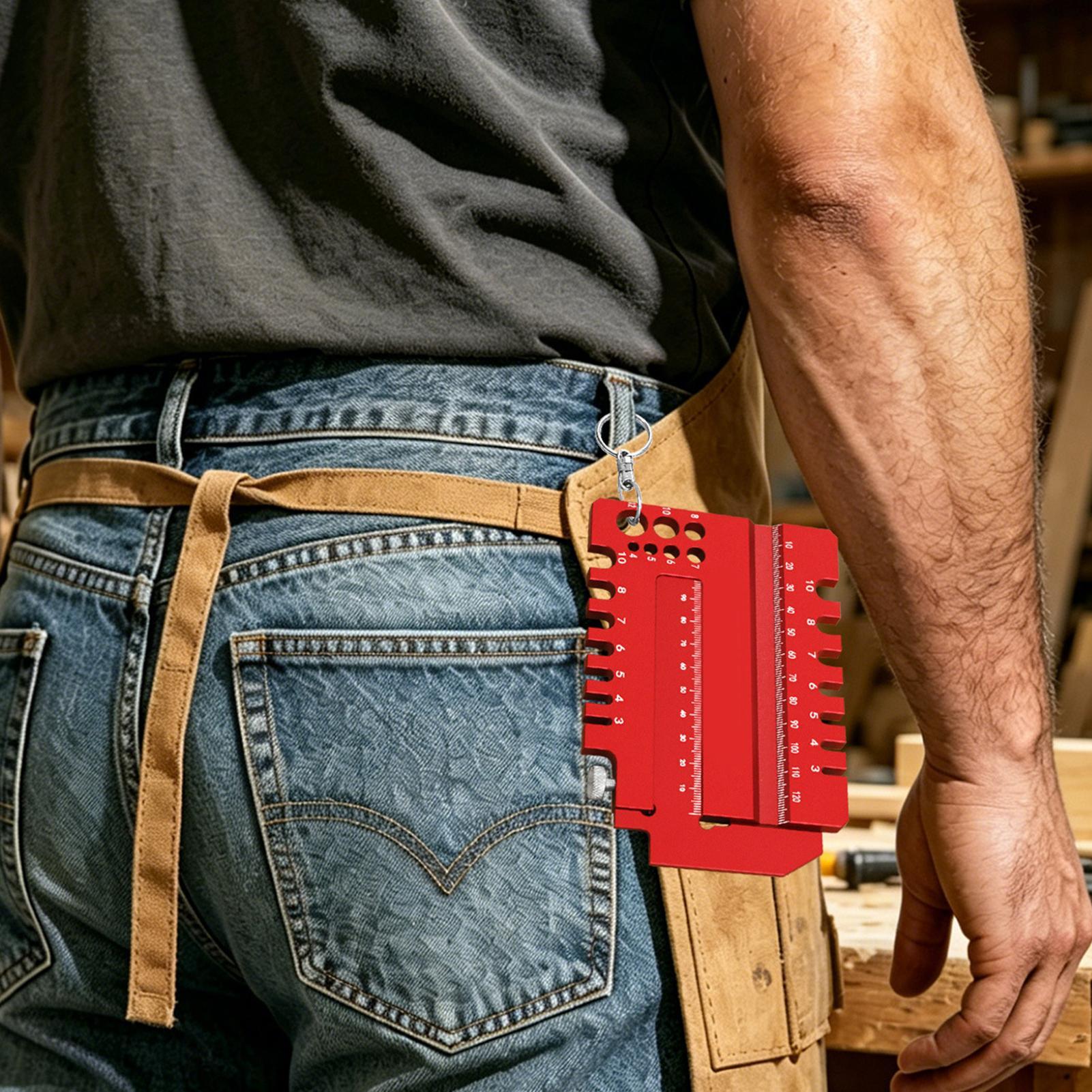 Home Improvement Mark - Messwerkzeuge für die Holzbearbeitung, Markierungslineale, Zapfenlehre
