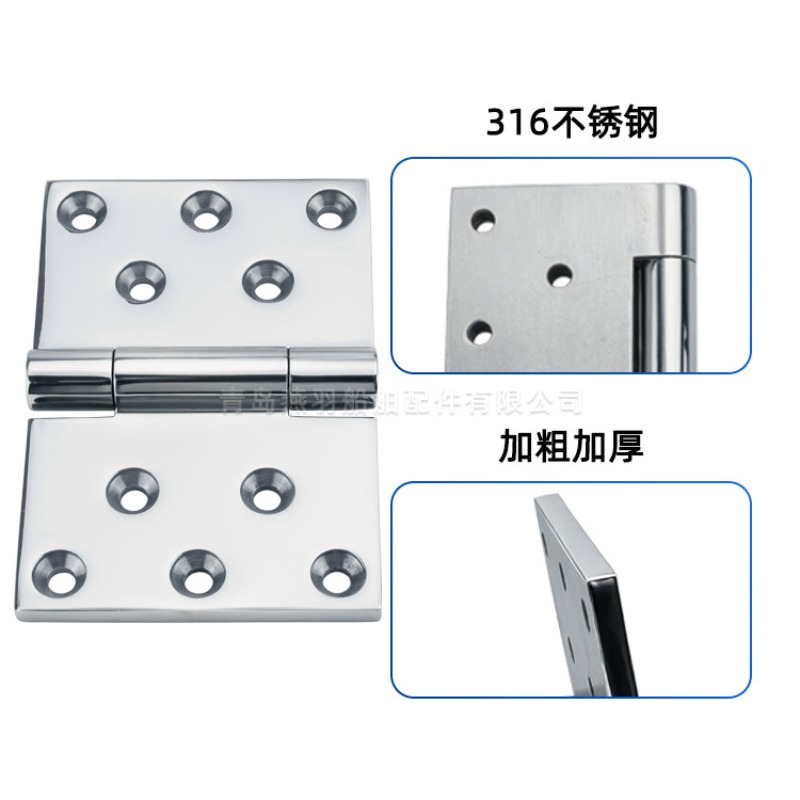 Home Improvement Industry - Scharnier aus Edelstahl 316, 113 x