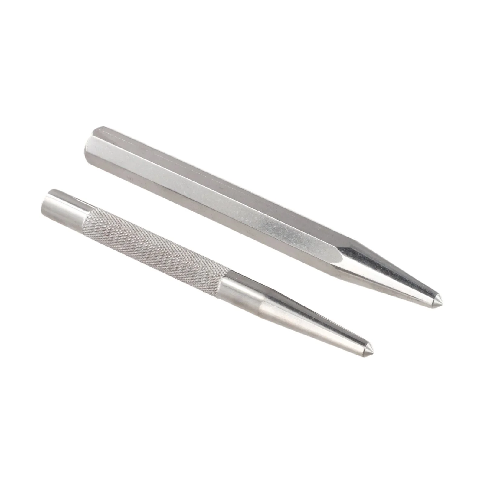 Home Improvement Mark - DIY-Projekte Heimwerkerbedarf Metall-Bohrmarkierer Zweiteiliges Zentrierpunktstempel-Set DIY-Stempel