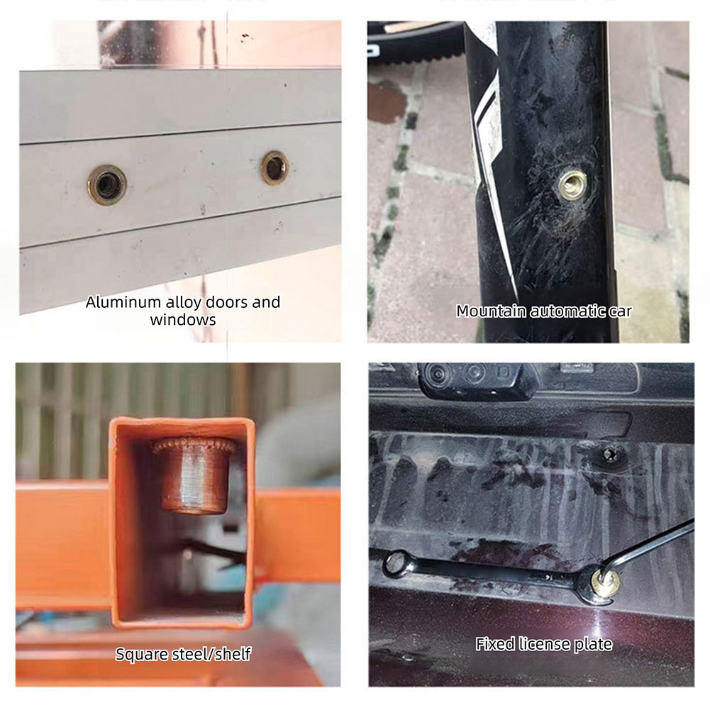 Einpressmuttern-Set, 7 Nieten- – Home Improvement Shows Bewertung und Preis