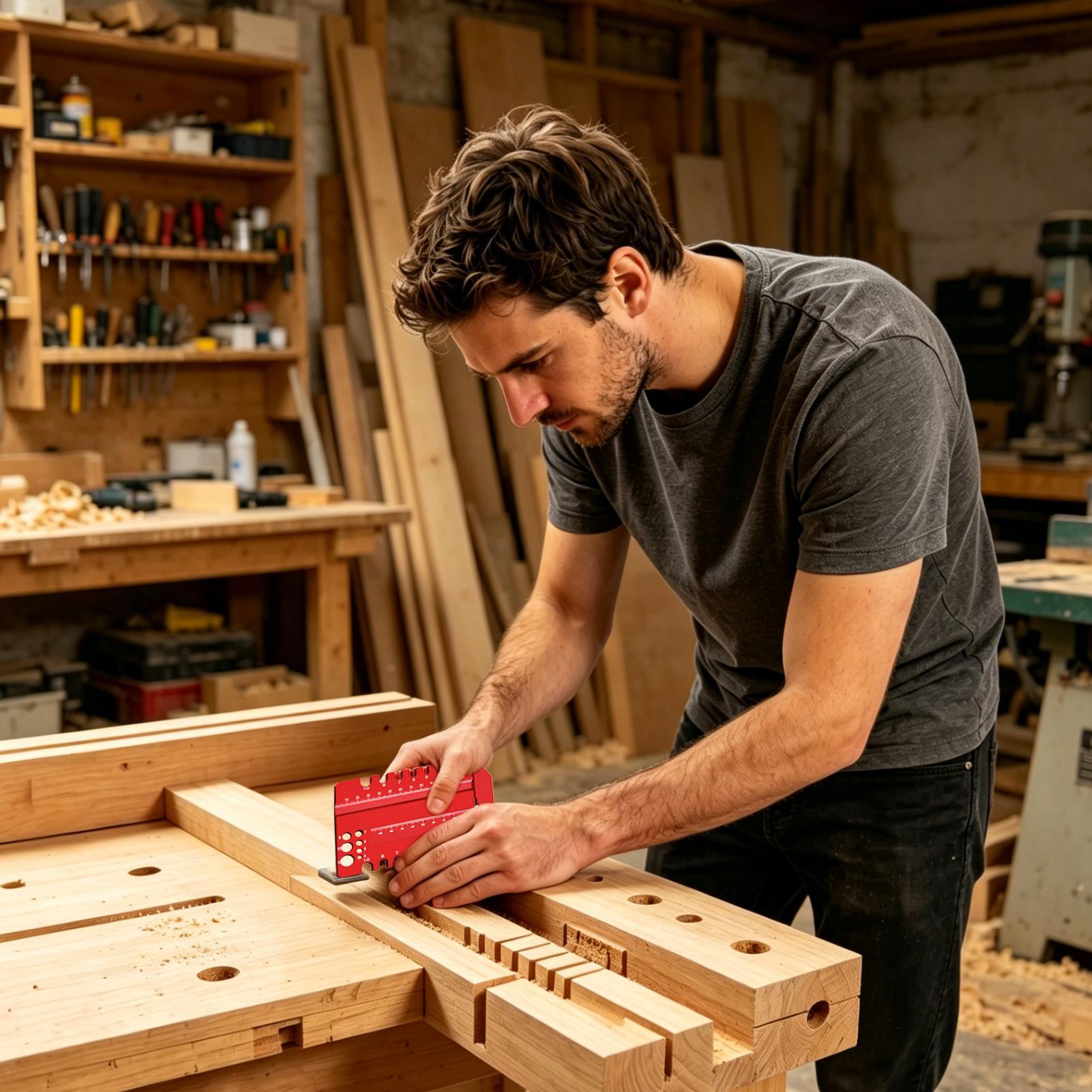 Holzbearbeitungslineal, Mess-  – Home Improvement Mark Bewertung und Preis
