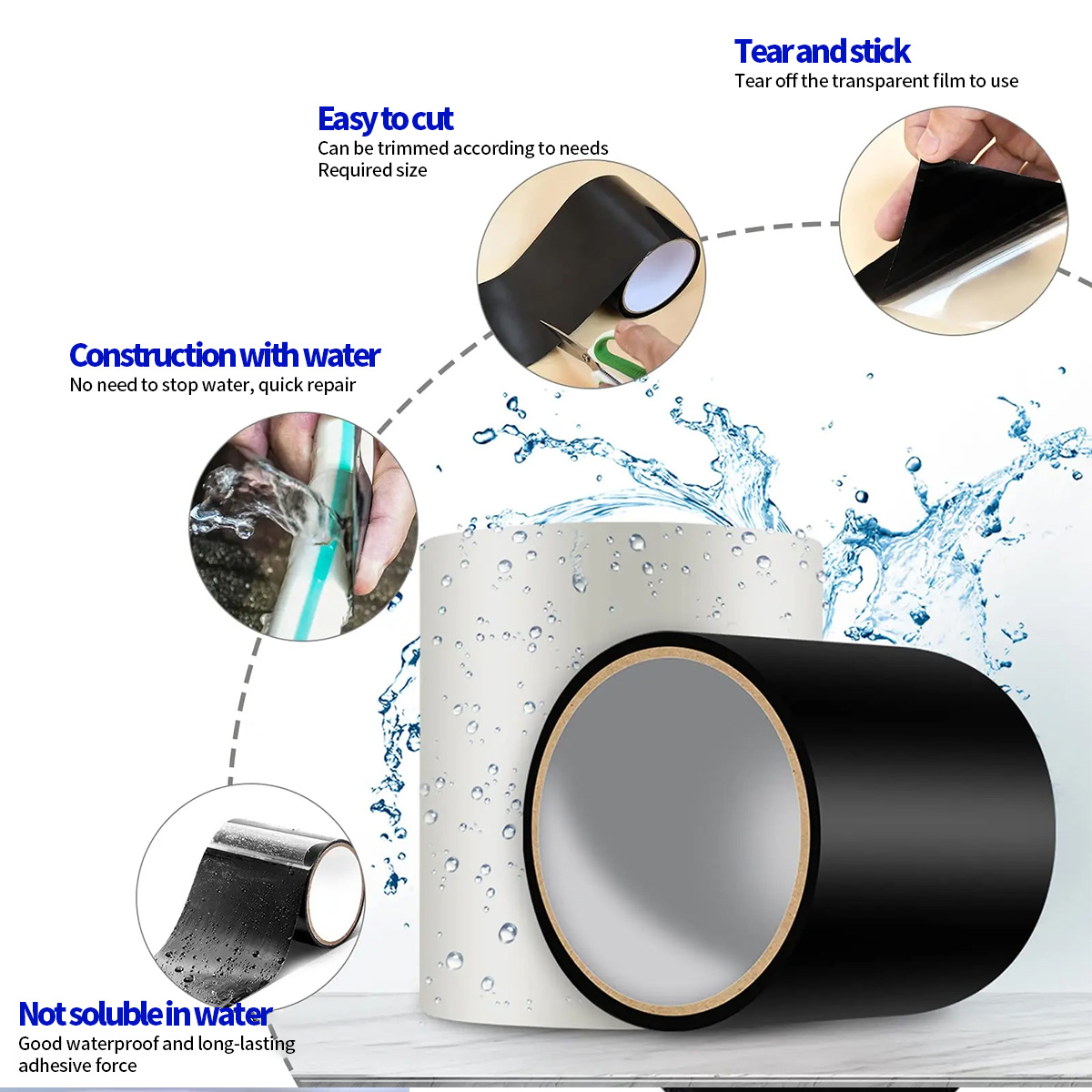 Wasserdichtes Klebeband zur Le – Roof Sealant Patch Bewertung und Preis